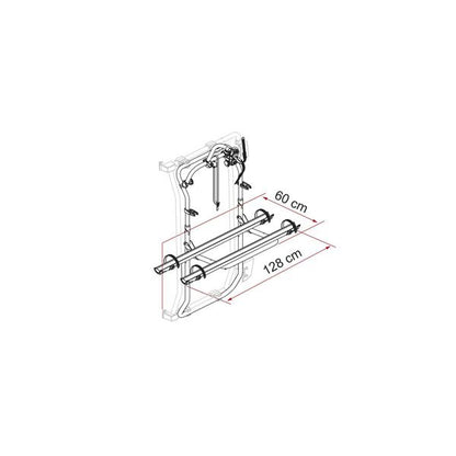 Fiamma Carry Bike Frame Kit Crafter >17