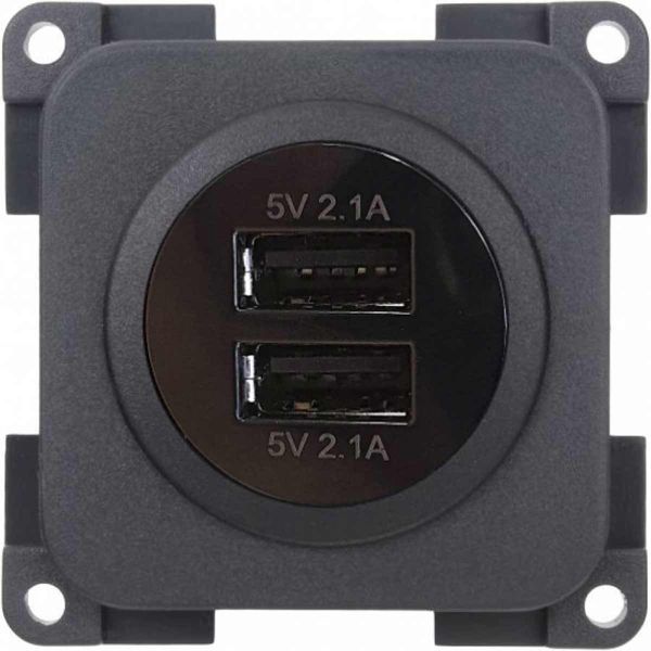 Double USB in CBE (2 x 2.1Amp)