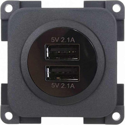 Double USB in CBE (2 x 2.1Amp)