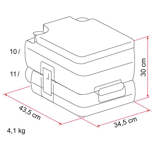 Fiamma Bi-Pot 30 Toilet